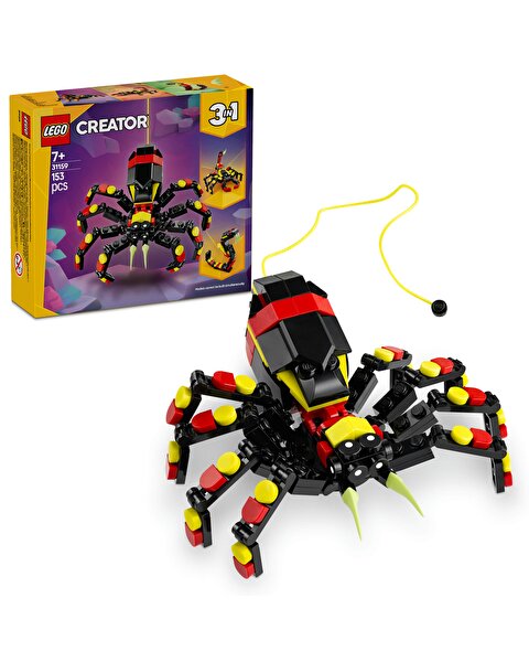 LEGO Creator 3'ü 1 Arada Vahşi Hayvanlar: Şaşırtıcı Örümcek 31159